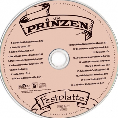 Die Prinzen (Дие Принзен): Festplatte