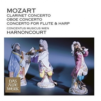 Nikolaus Harnoncourt (Николаус Арнонкур): Clarinet Concerto, Oboe Concerto & Concerto For Flute And Harp (Daw 50)