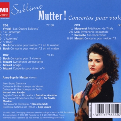 Anne-Sophie Mutter (Анне-Софи Муттер): Sublime Mutter!