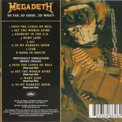 Megadeth (Megadeth): So Far So Good So What