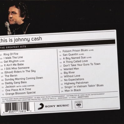 Johnny Cash (Джонни Кэш): This Is (The Man In Black)