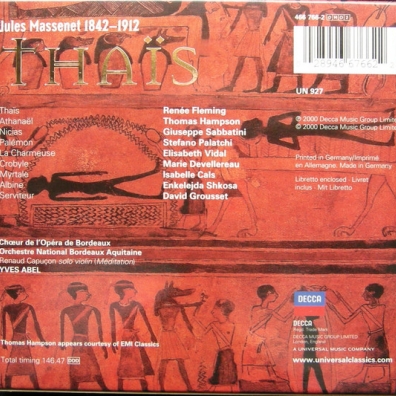 Massenet: Thais Yves Abel (Ив Абель): Massenet: Thais