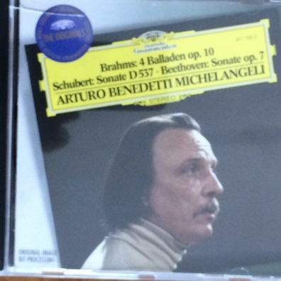 Arturo Benedetti Michelangeli (Артуро Бенедетти Микеланджели): Brahms-Klaviersonate