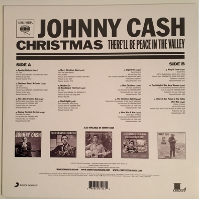 Johnny Cash (Джонни Кэш): Christmas: There'll Be Peace In The Valley
