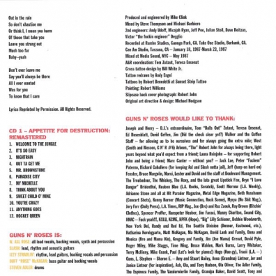 Appetite For Destruction Guns N' Roses (Ганз н Роузес): Appetite For Destruction