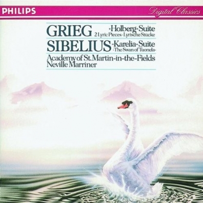 Sir Neville Marriner (Невилл Марринер): Sibelius: Karelia Suite; Swan Of Tuonela/ Grieg: Holberg Suite