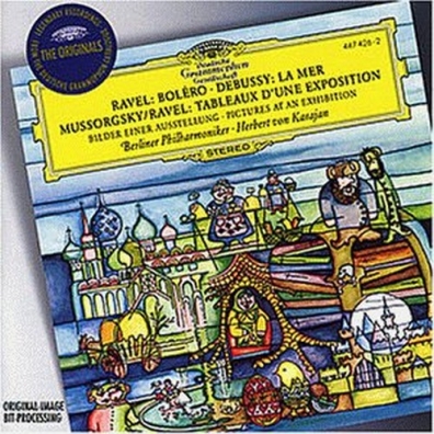 Herbert von Karajan (Герберт фон Караян): Ravel: Bolero/ Debussy: La Mer/ Mussorgsky: Pict
