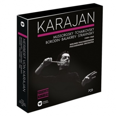 Herbert von Karajan (Герберт фон Караян): Mussorgsky, Tchaikovsky, Borodin, Balakirev, Stravinsky 1949-1960