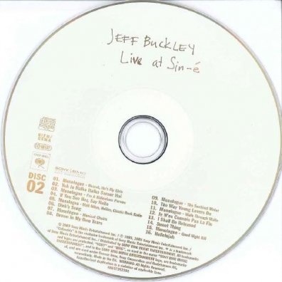 Jeff Buckley (Джефф Бакли): Live At Sin-e