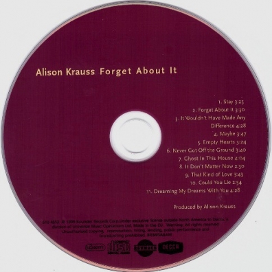 Alison Krauss (Элисон Краусс): Forget About It