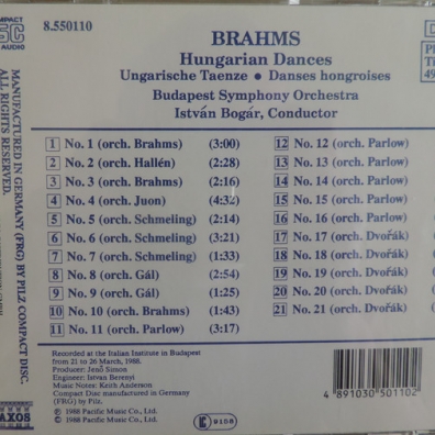 Hungarian Dances 1-21 Johannes Brahms (Иоганнес Брамс): Hungarian Dances 1-21