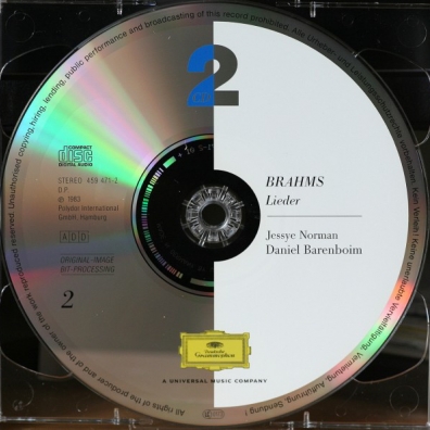 Daniel Barenboim (Даниэль Баренбойм): Brahms: Lieder