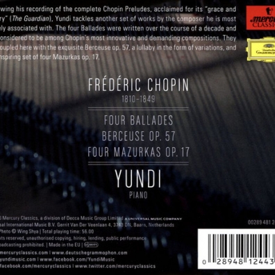 Chopin Ballades Yundi (Ли Юньди): Chopin Ballades