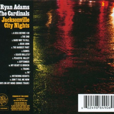 Ryan Adams (Райан Адамс): Jacksonville City Nights