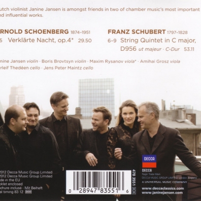 Schubert Schoenberg Janine Jansen (Янин Янсен): Schubert Schoenberg