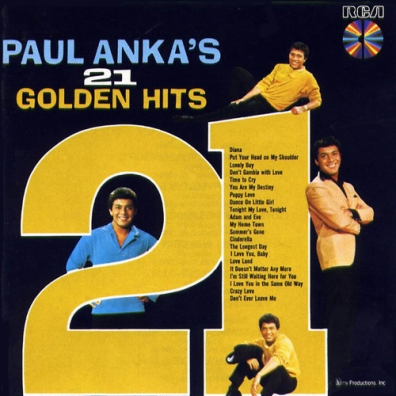 21 Golden Hits Paul Anka (Пол Анка): 21 Golden Hits