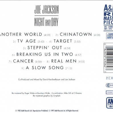 Night And Day Joe Jackson (Джо Джексон): Night And Day