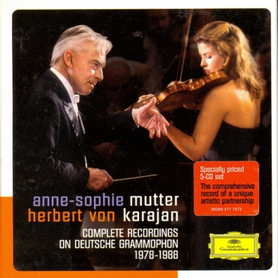 Anne-Sophie Mutter (Анне-Софи Муттер): Complete Recordings On DG 1978-1988