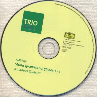Amadeus Quartet (Амадеус-Квартет): Haydn: String Quartets Opp.76, 77 & 103