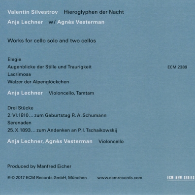 Agnes Vesterman Anja Lechner (Агнес Вестерман): Valentin Silvestrov: Hieroglyphen der Nacht