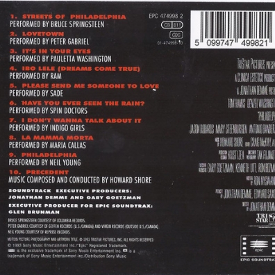 Philadelphia - Music From The Motion Pi Philadelphia - Music From The Motion Pi