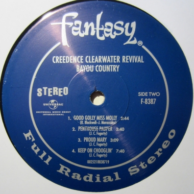 Creedence Clearwater Revival (Крееденце Клеарватер Ревивал): Bayou Country