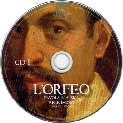 Monteverdi/L'Orfeo/Concerto Vocale/Rene Jacobs