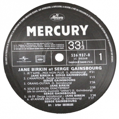 Jane Birkin Et Serge Gainsbourg Serge Gainsbourg (Серж Генсбур): Jane Birkin Et Serge Gainsbourg