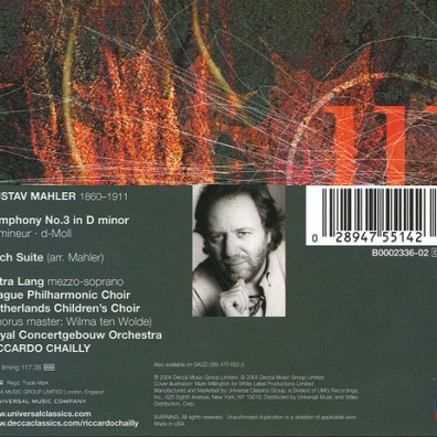 Riccardo Chailly (Рикардо Шайи): Mahler: Symphony No.3