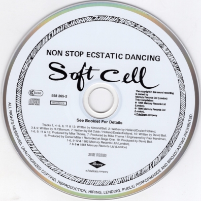 Soft Cell (Софт Селл): Non Stop Ecstatic Dancing