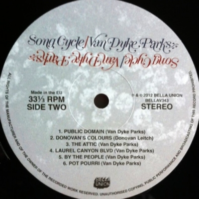 Song Cycle Van Dyke Parks (Ван Дайк Паркс): Song Cycle