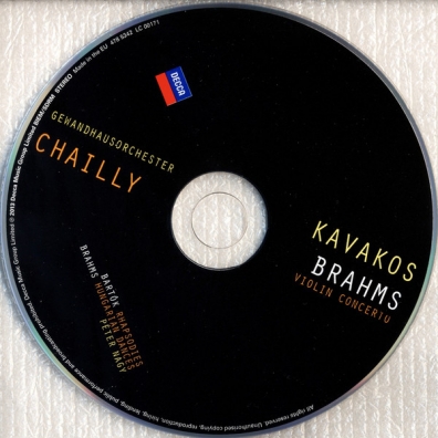 Leonidas Kavakos (Леонидас Кавакос): Brahms Violin Concerto