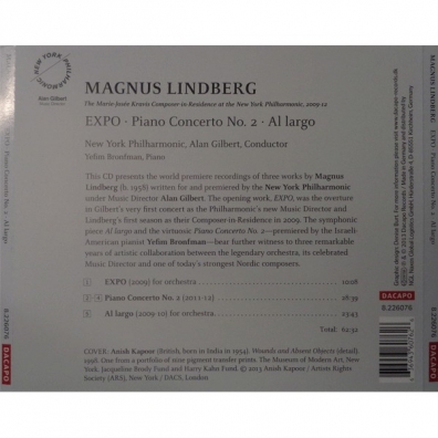 Lindberg: Expo/Piano Cto.2 Lindberg: Expo/Piano Cto.2