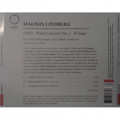 Lindberg: Expo/Piano Cto.2