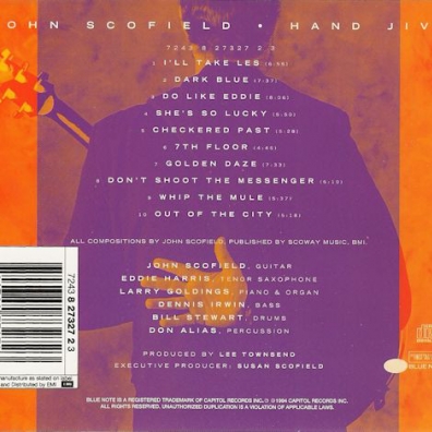 John Scofield (Джон Скофилд): Hand Jive