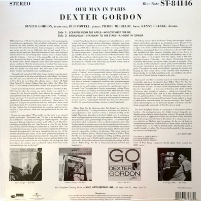 Dexter Gordon (Декстер Гордон): Our Man In Paris