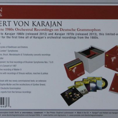 Herbert von Karajan (Герберт фон Караян): Karajan 80's