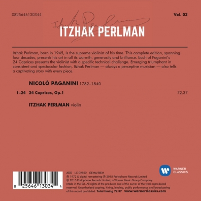 Itzhak Perlman (Ицхак Перлман): Caprices - Itzhak Perlman