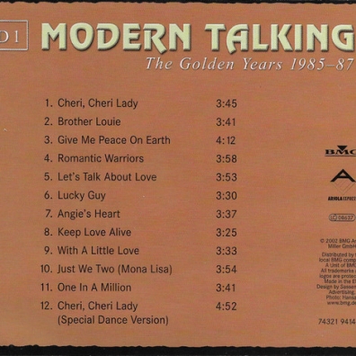 Modern Talking (Модерн Токинг): The Golden Years