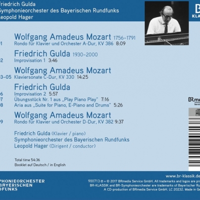 Wolfgang Amadeus Mozart: Gulda Plays Mozart & Gulda