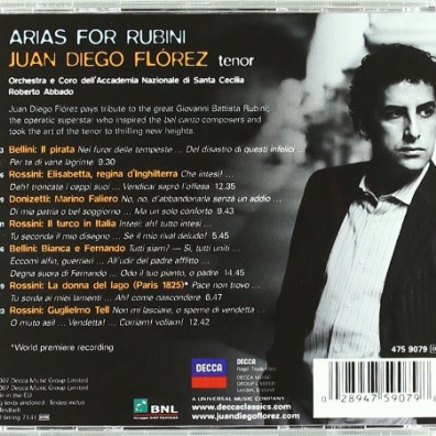 Juan Diego Florez (Хуан Диего Флорес): Arias For Rubini