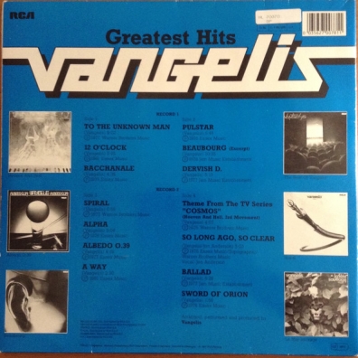 Greatest Hits Vangelis (Вангелис): Greatest Hits