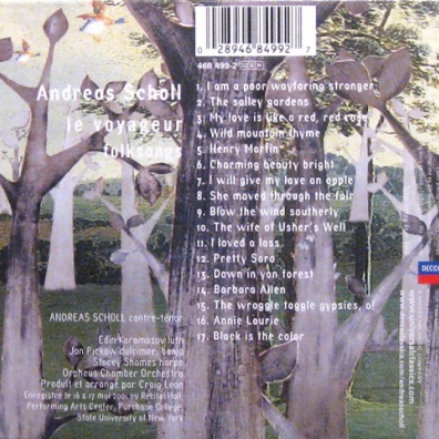 Andreas Scholl - Wayfaring Stranger - Folksongs Andreas Scholl (Андреас Шолль): Andreas Scholl - Wayfaring Stranger - Folksongs