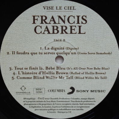 Vise Le Ciel Francis Cabrel (Франсис Кабрель): Vise Le Ciel