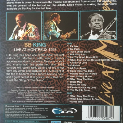 B.B. King (Би Би Кинг): Live At Montreux 1993