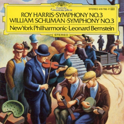Leonard Bernstein (Леонард Бернстайн): Harris: Symphony No.3/ Schuman: Symphony No.3
