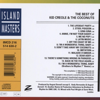 Kid Creole (Кид Креол): The Best Of Kid Creole & The Coconuts