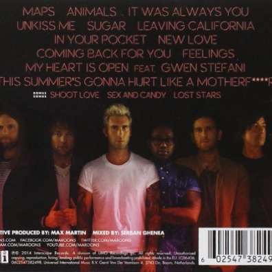 Maroon 5 (Марун Файв): V