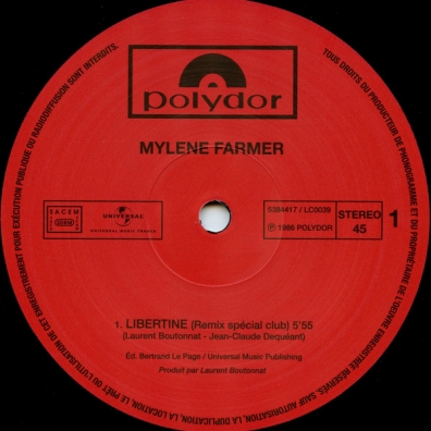 Mylene Farmer (Милен Фармер): Libertine