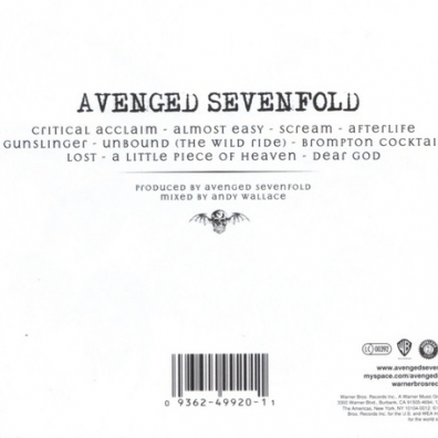 Avenged Sevenfold Avenged Sevenfold (Авенгед Севенфолд): Avenged Sevenfold